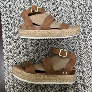 Soda Platform Sandals